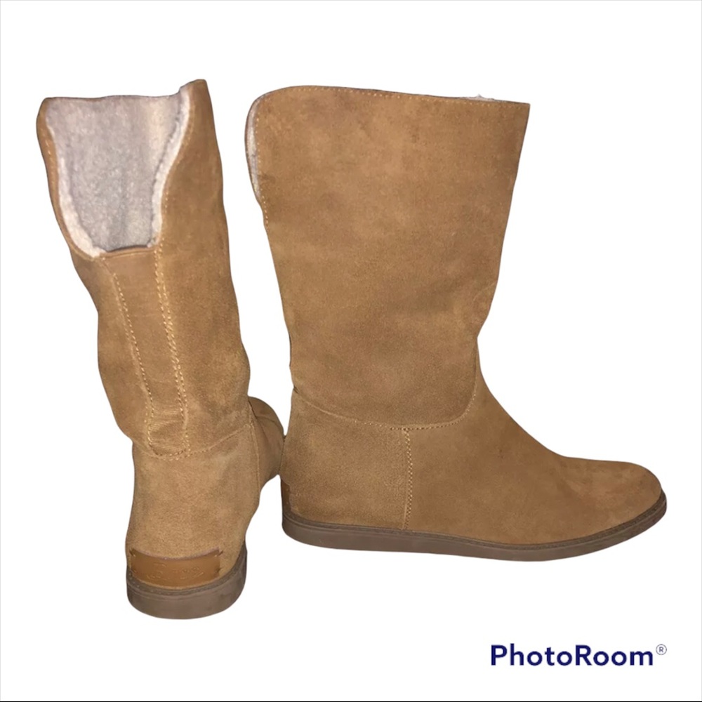Bass Aria Chestnut Brown Boots Women’s Size 7M